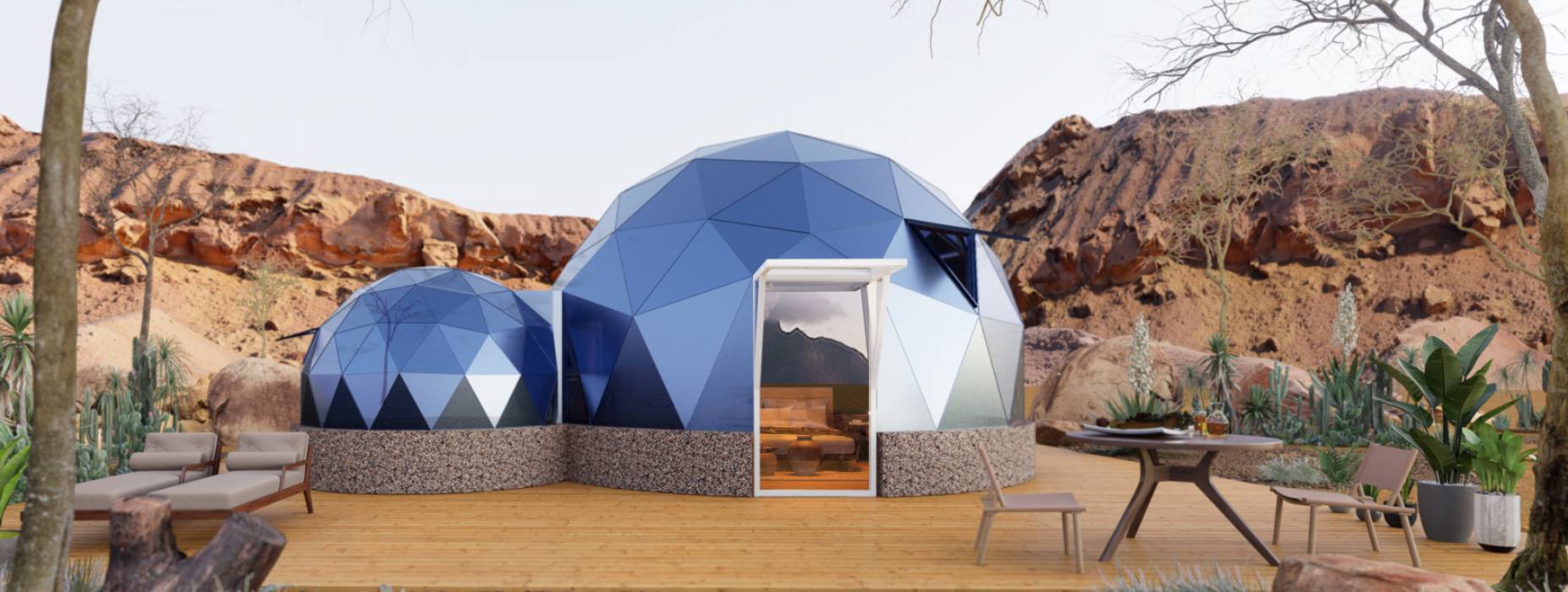 晋中球形智能光伏玻璃星空房